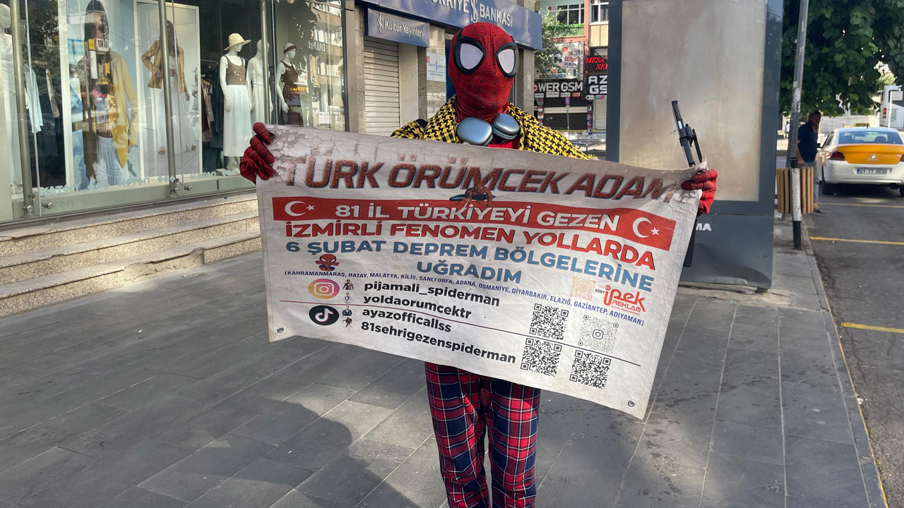 Türkiye’nin ‘Örümcek Adamı’ Diyarbakır’da Gönüllere Dokunuyor2