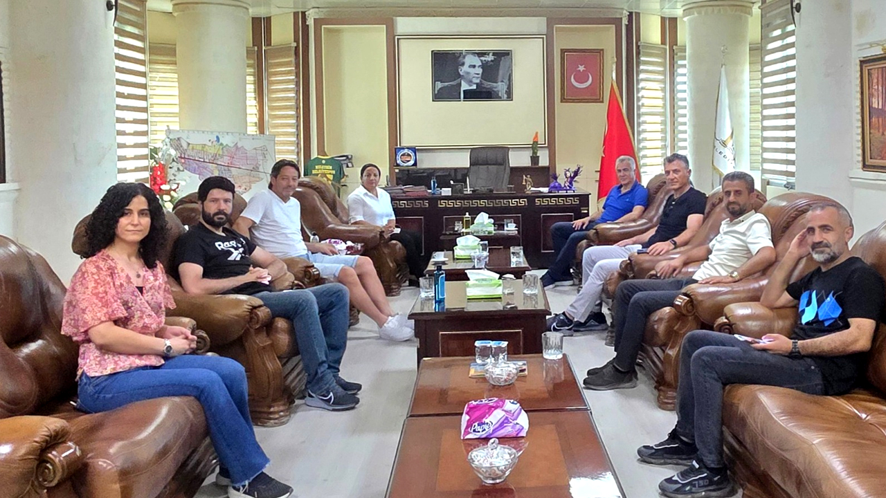 Amedspor Teknik Ekibinden Nusaybin Ziyareti