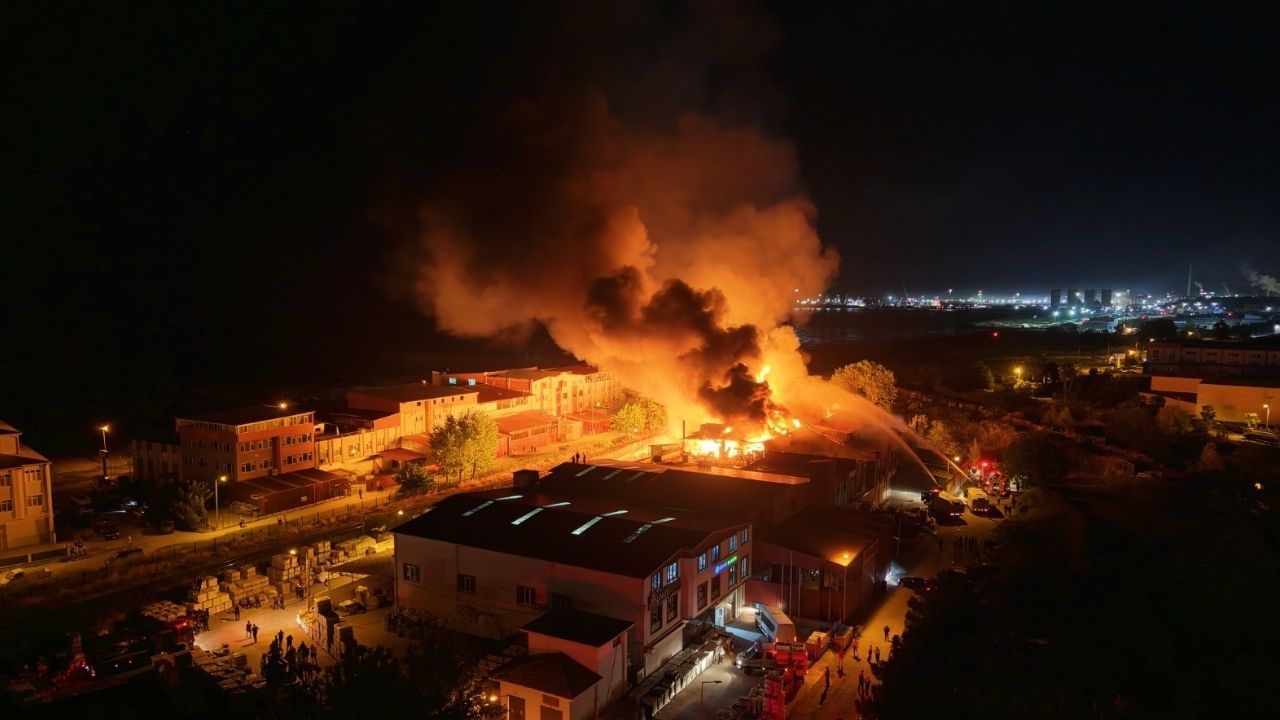 Kereste Fabrikasi Yangin