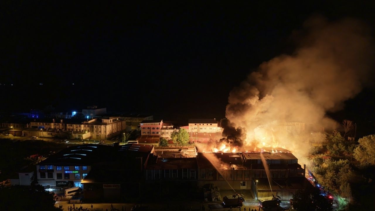 Kereste Fabrikasi Yangin1
