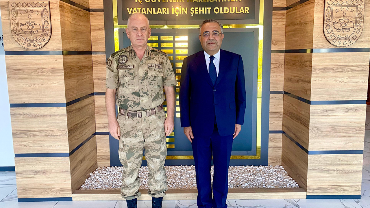 Tanrıkulu’ndan Diyarbakır Emniyet Müdürü Ve Jandarma Komutanı'na Ziyaret