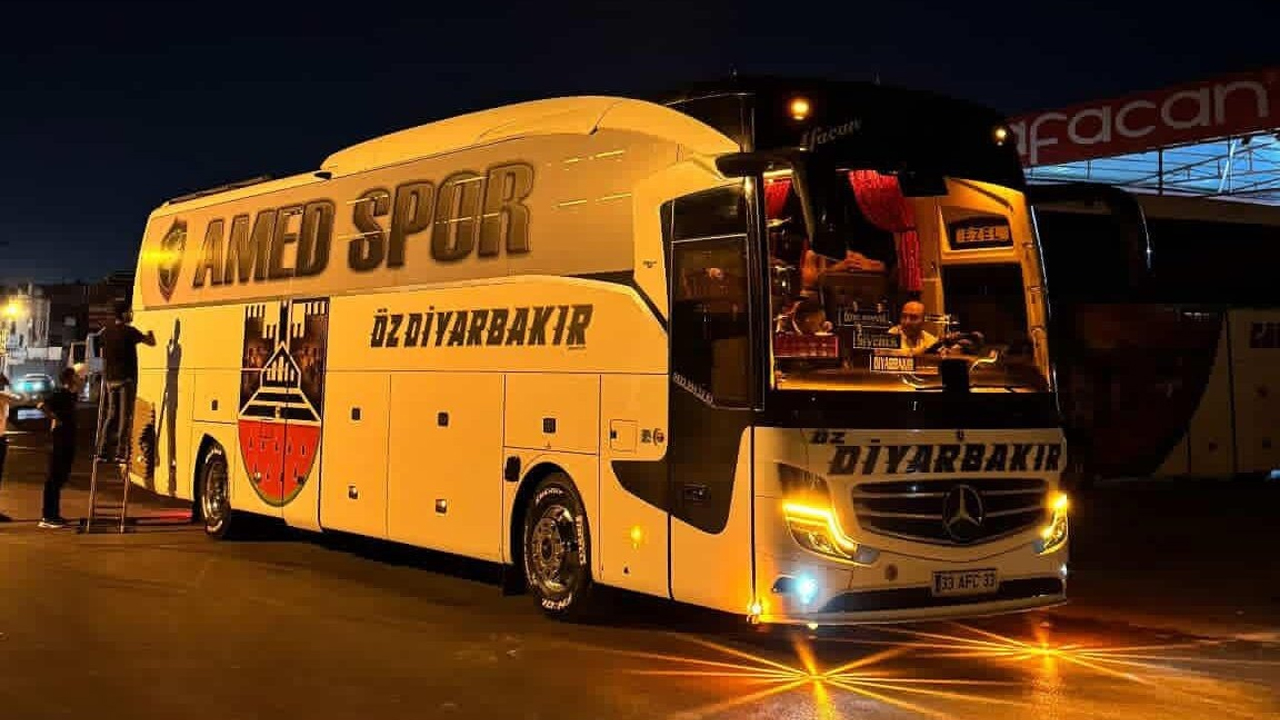 Amedspor, Tur Için Mersin Yolunda2