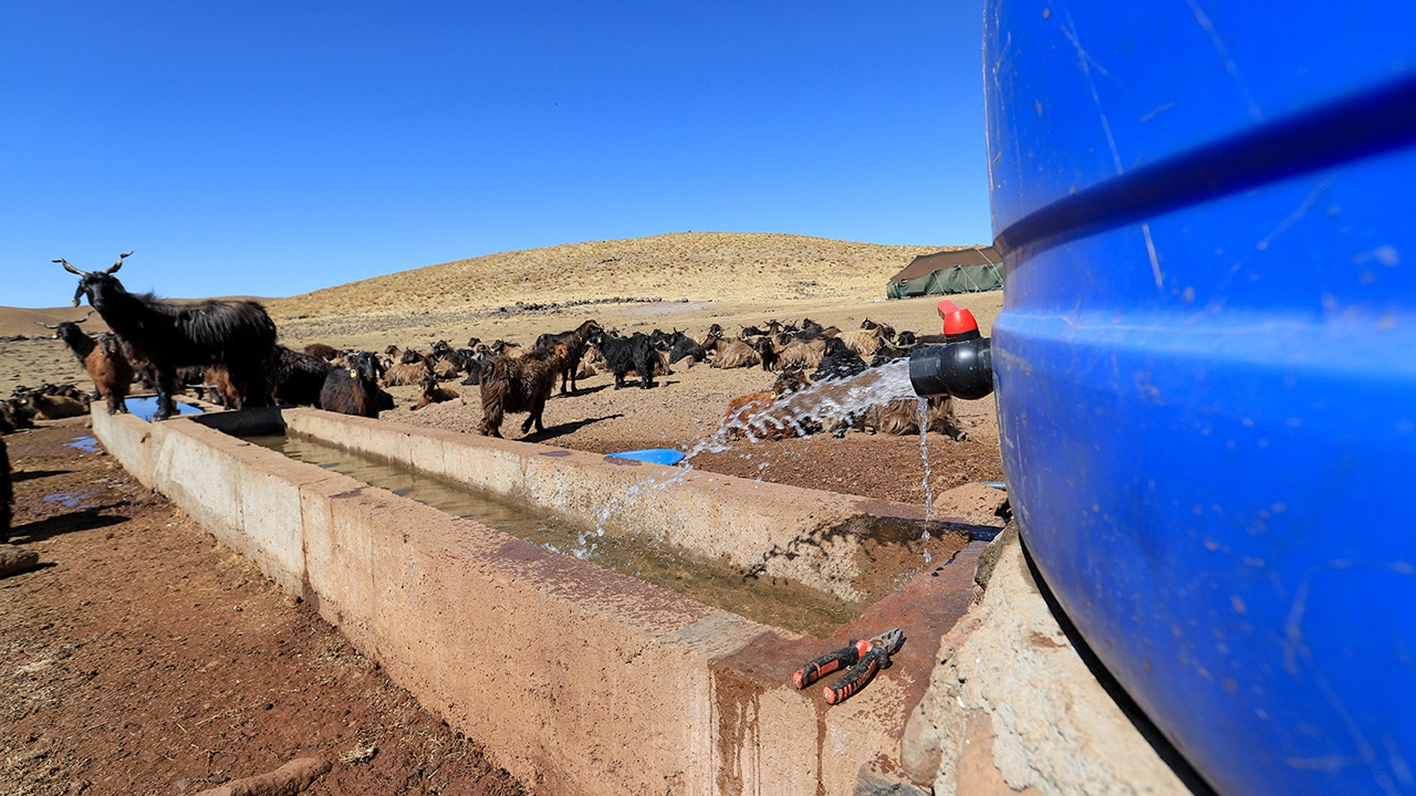 Di̇ski̇, Kırsal Mahallelere 15 Tankerle Kesintisiz Su Ulaştırıyor