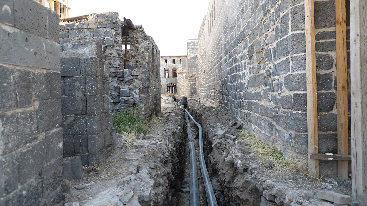 Diyarbakır’da, 73 Milyon Tl’lik Altyapı Yatırımının Yüzde 25’I Tamamlandı