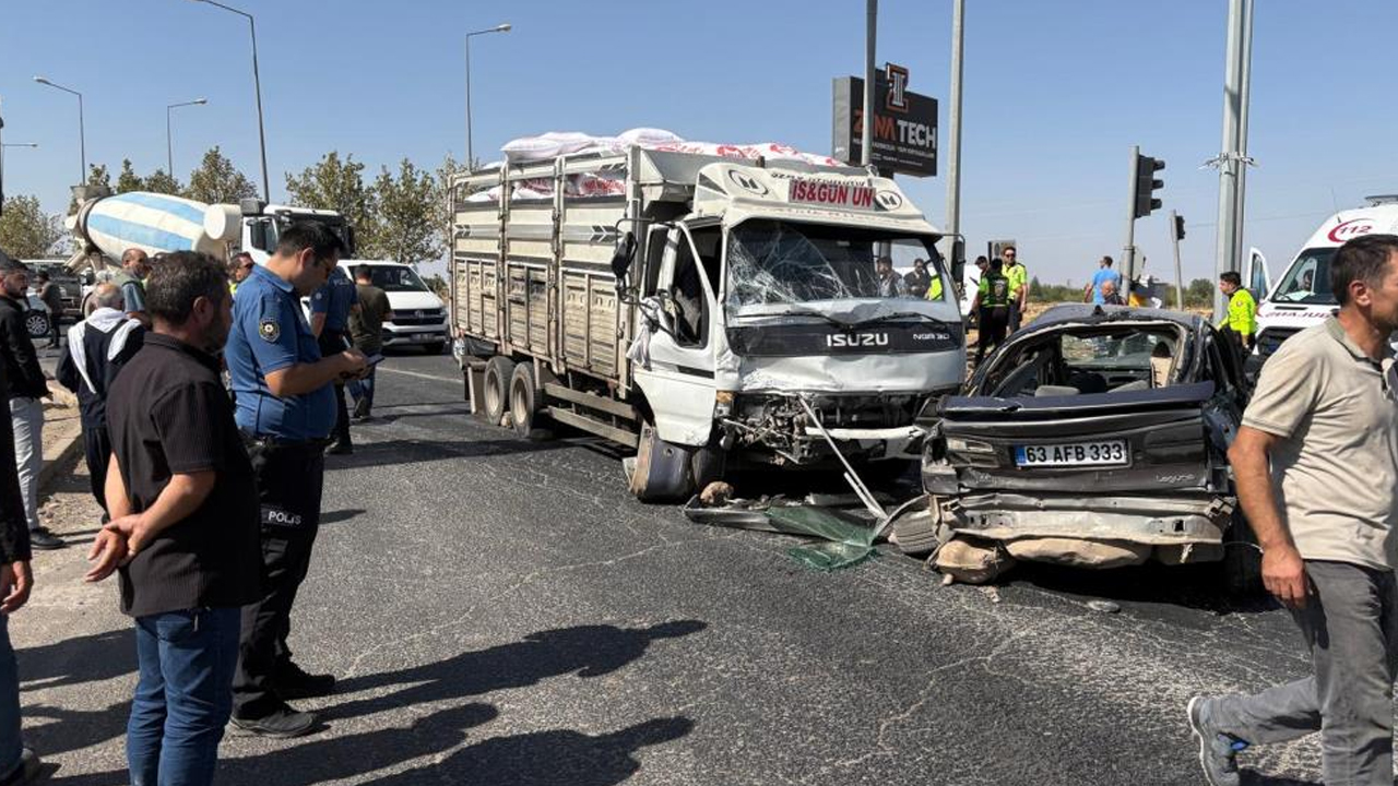 Di̇yarbakir'da Aracin Freni̇ Patlad1