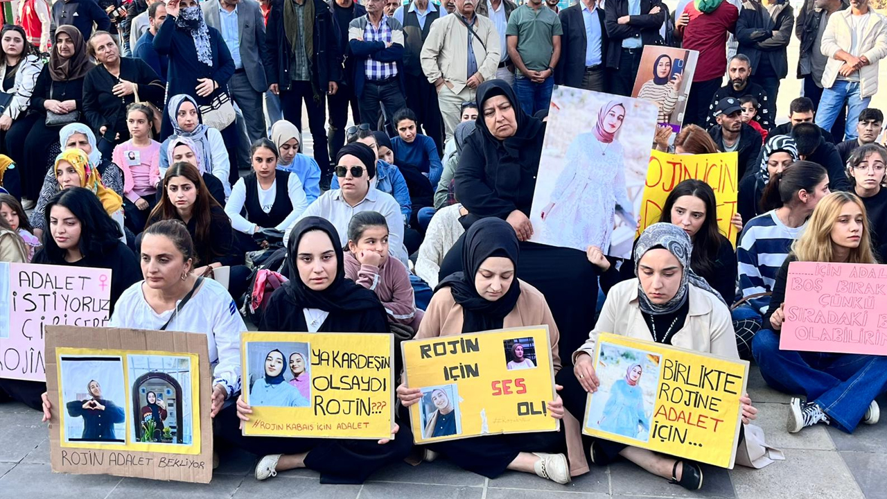 Diyarbakır’da Rojin Için Adalet Eylemi2