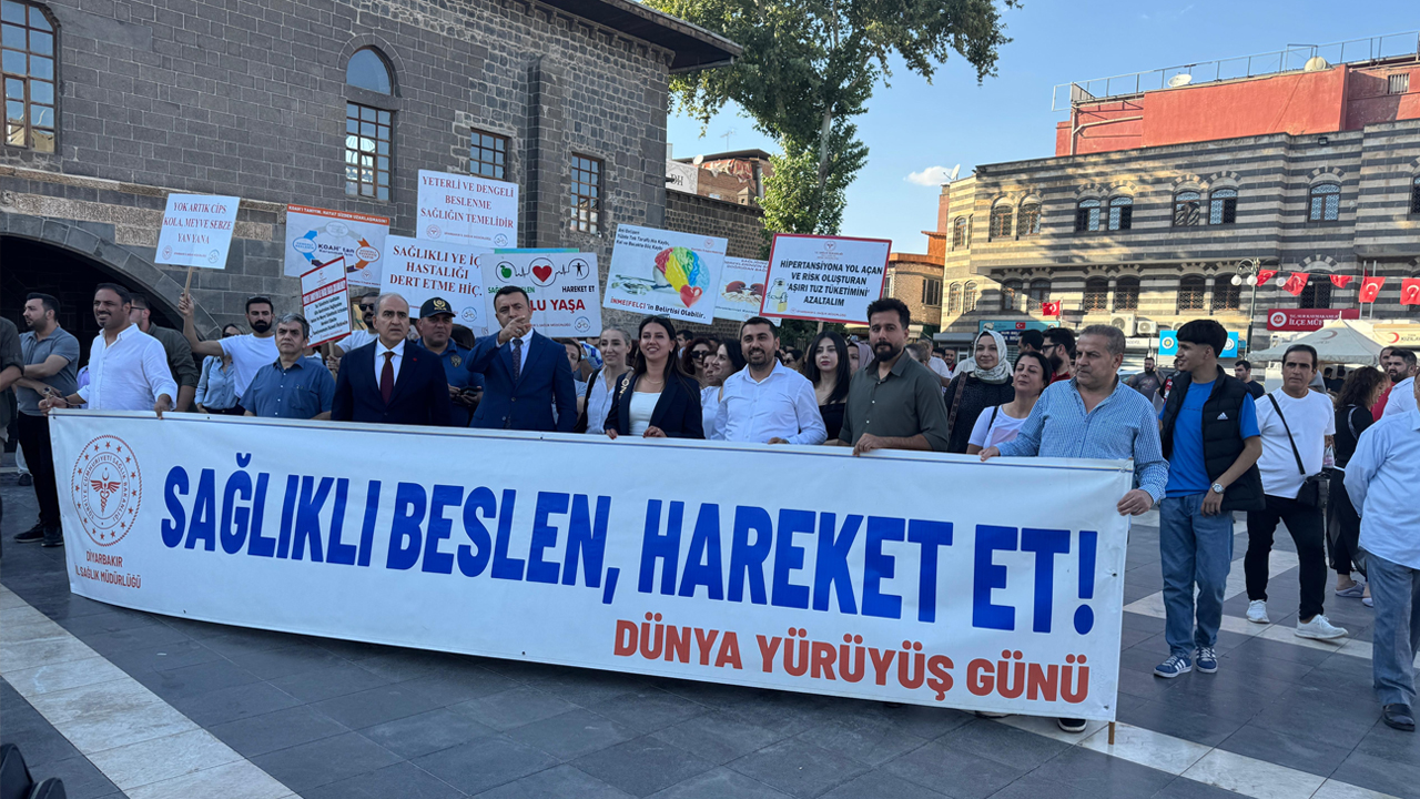 Diyarbakır’da Sağlıklı Yaşam Yürüyüş Yaptılar5