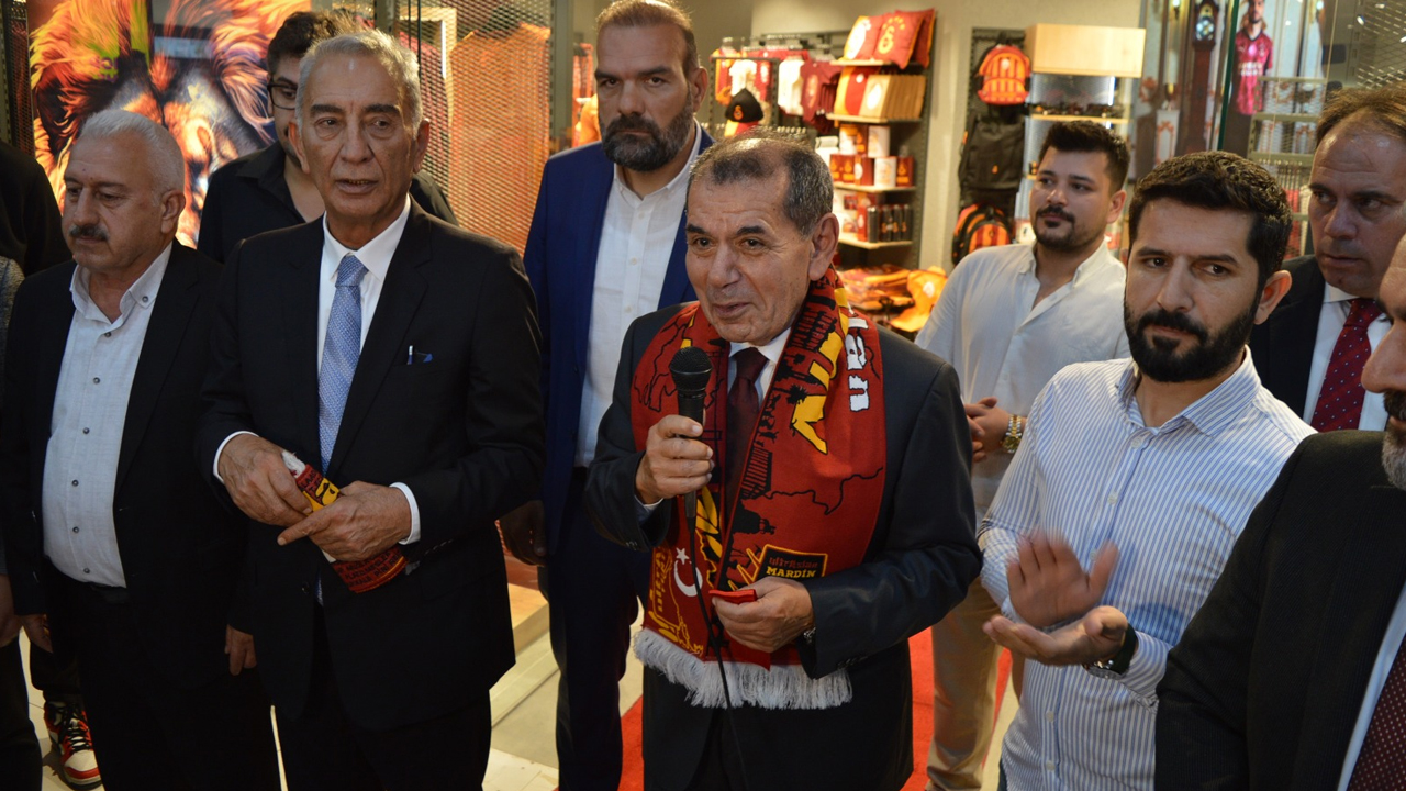 Galatasaray Başkanı Dursun Özbek Mardin'de 1