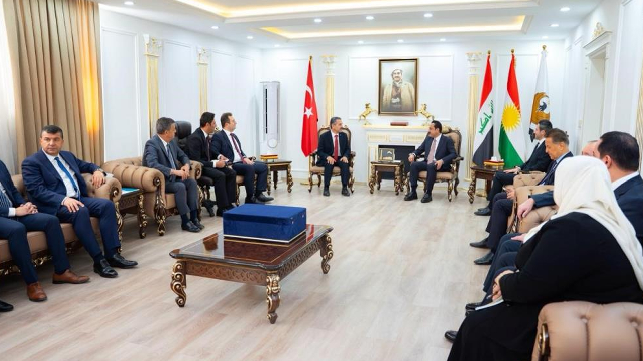 Şırnak Valisi Ekici, Erbil’de Mesut Barzani Ile Görüştü