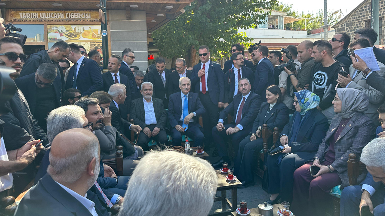 Tbmm Başkanı Ve Komisyon Heyetinden Diyarbakır’ın Tarihi Ilçesine Çıkarma