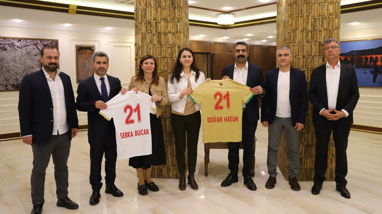 Amedspor’dan Eş Başkanlara Ziyaret