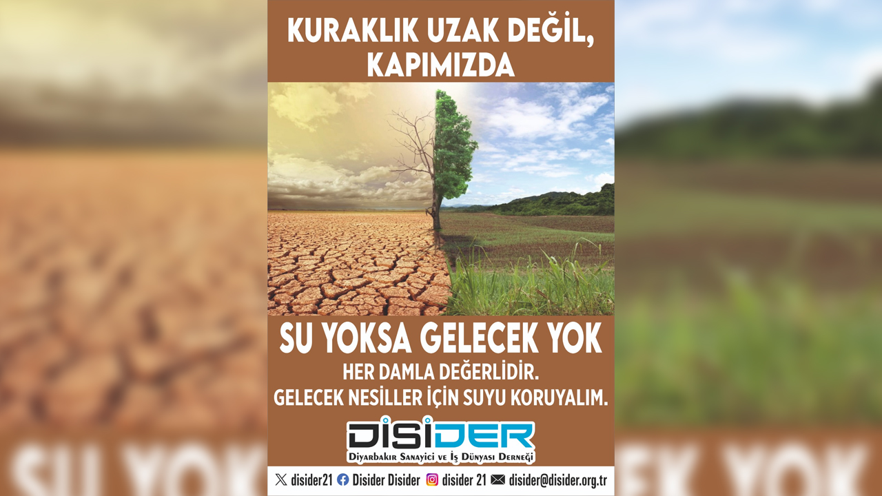 Di̇si̇der, Afişlerle Iklim Krizine Dikkat Çekecek