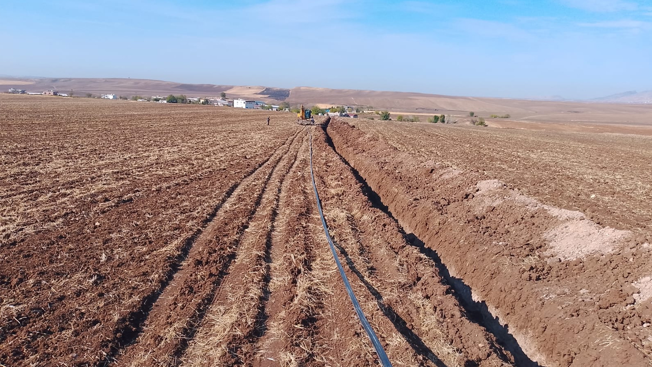 Diyarbakır Di̇ski̇’den, Silvan’a 2 Bin 800 Metre Içme Suyu Hattı