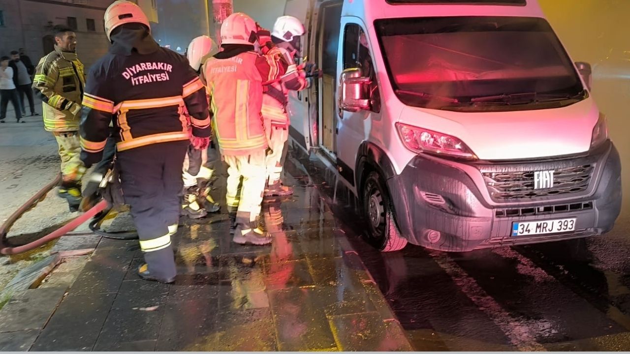 Diyarbakir Karavan Yangin