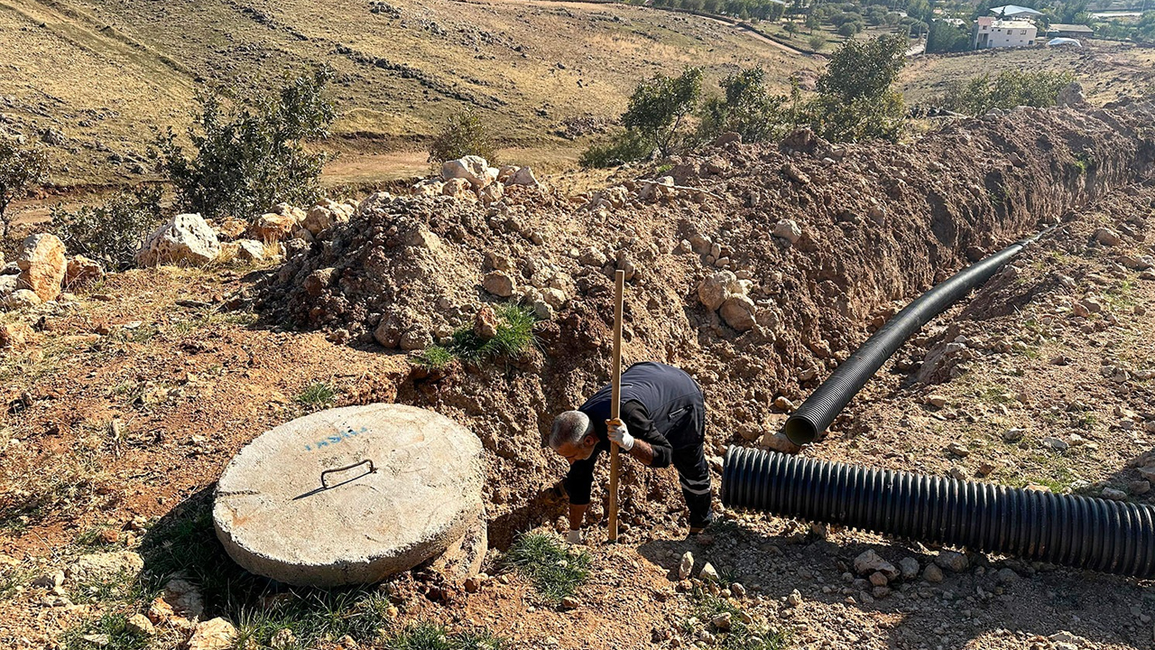 Diyarbakır Kocaköy’de Kanalizasyon Hattı Yenilendi2