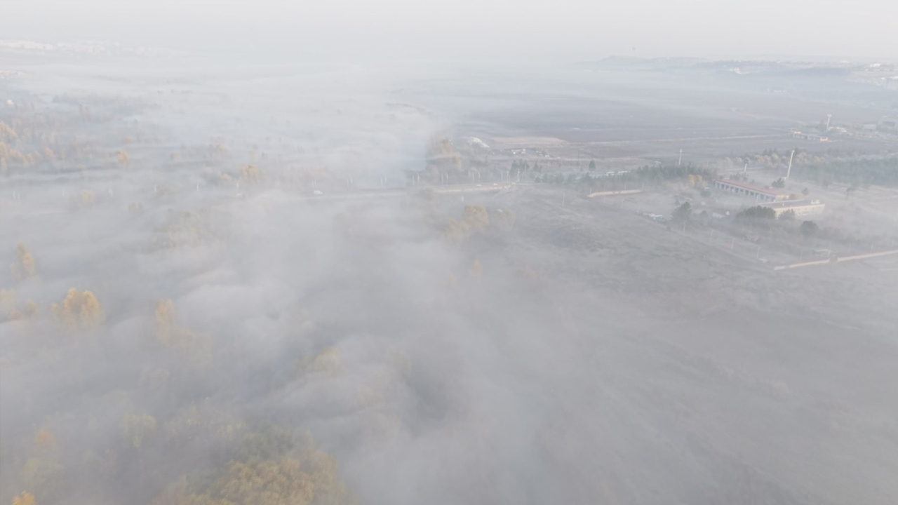 Diyarbakır Sis Manzarasıyla Bir Bambaşka