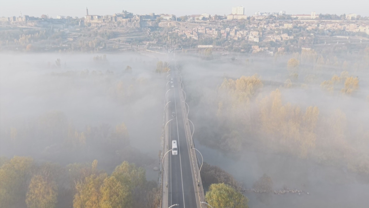 Diyarbakır Sis Manzarasıyla Bir Bambaşka2