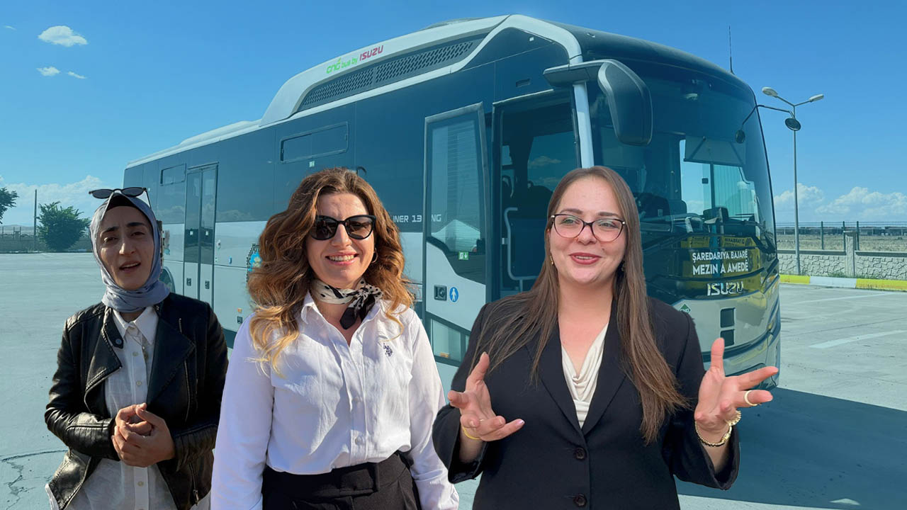 Diyarbakır Trafiğinde Kadın Şoför Devrimi!1