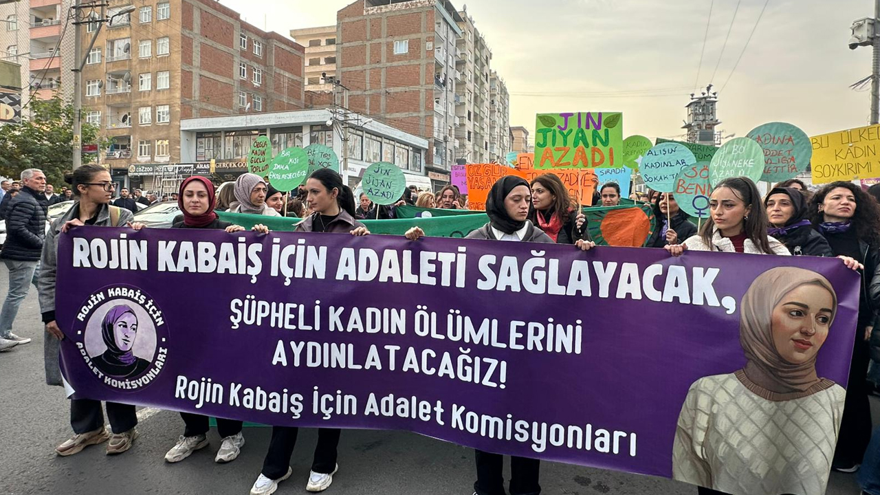 Diyarbakır’da 25 Kasım Yürüyüşü Başladı1