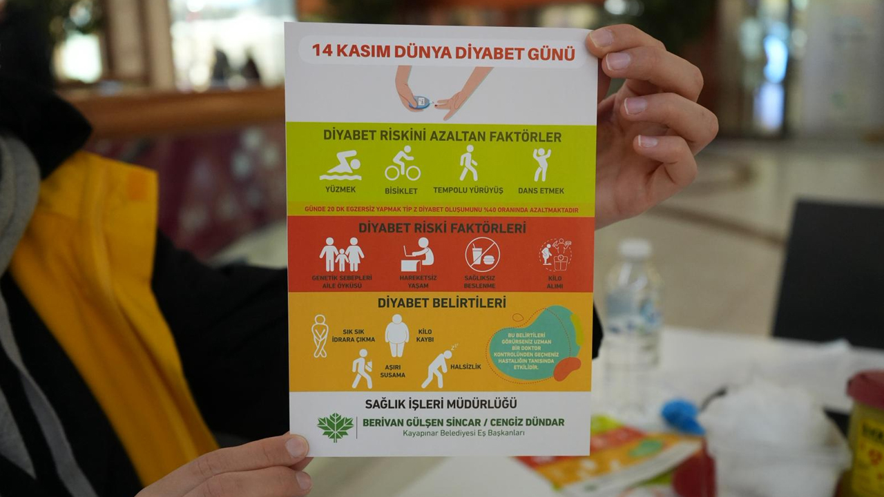 Diyarbakır’da Diyabet Gününe Özel Ücretsiz Hizmet1