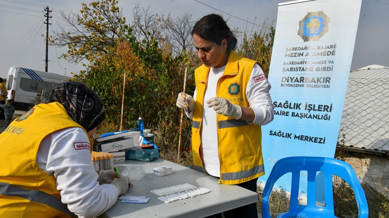Diyarbakır’da Sağlık Ekipleri Sahaya Indi1