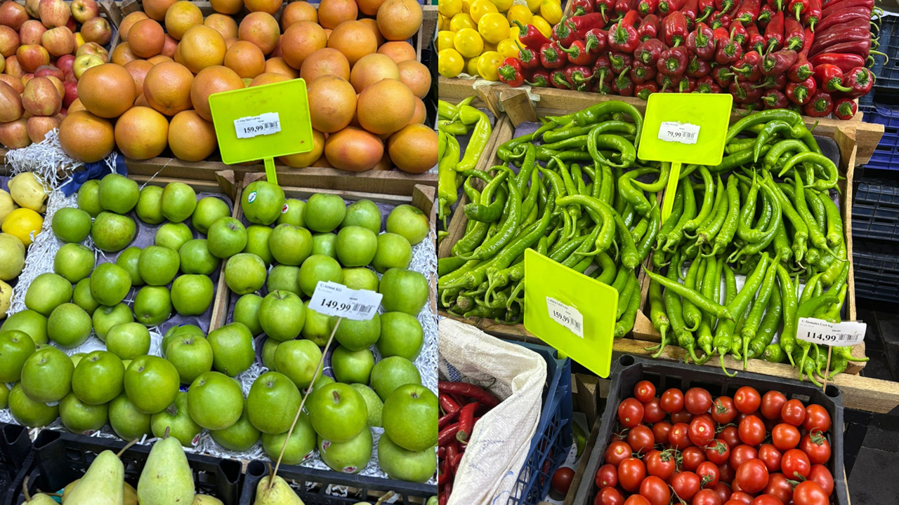 Diyarbakır'daki Marketlerde Sebze Meyve Fiyatları Uçtu2