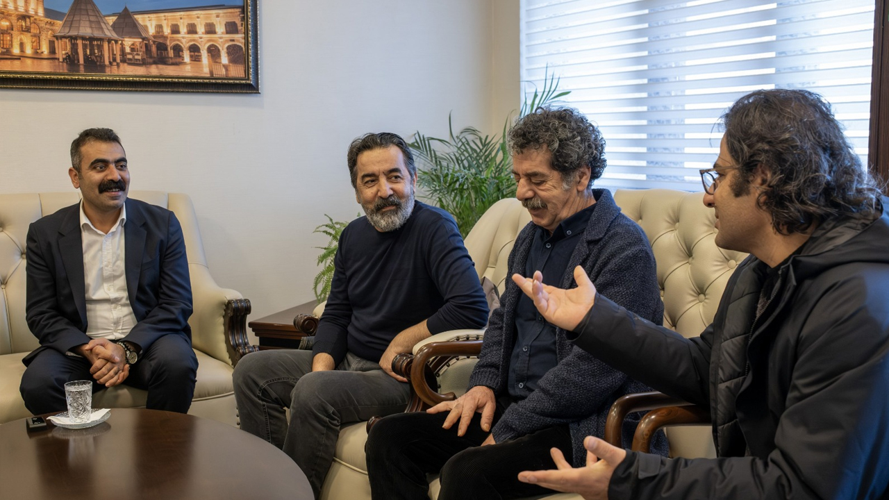 Sanatçılardan Diyarbakır Büyükşehir Belediyesine Ziyaret