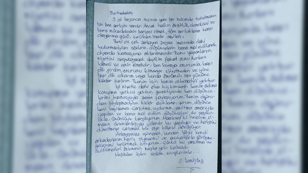 Selahattin Demirtaş'tan Şok Karar! Az Önce Duyurdu1