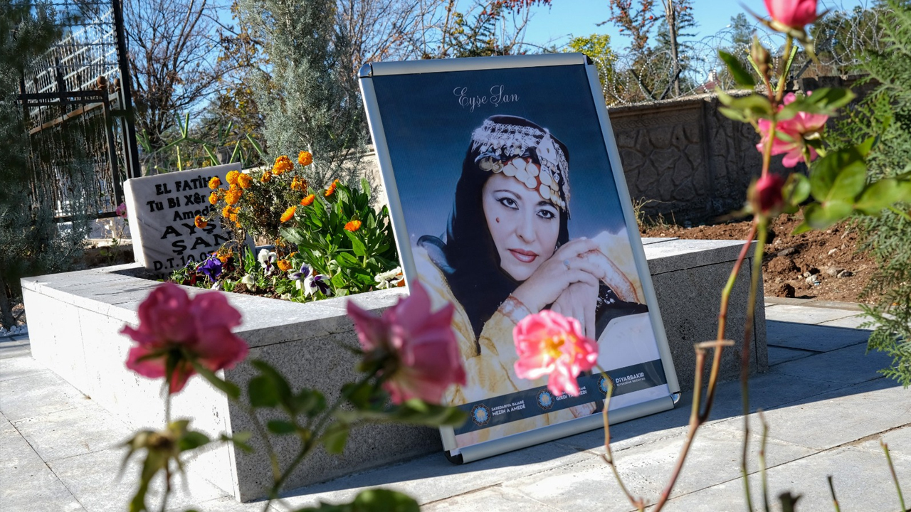 Ayşe Şan Diyarbakır’da Mezarı Başında Anıldı1