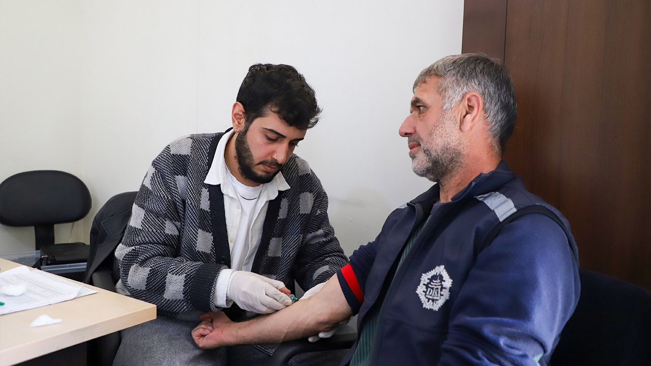 Di̇ski̇, Bin 150 Personelini Sağlık Taramasından Geçirdi