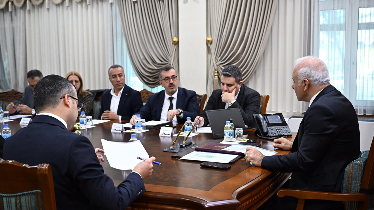 Diyarbakır Valisi, Osb Heyeti Ile Projeleri Görüştü