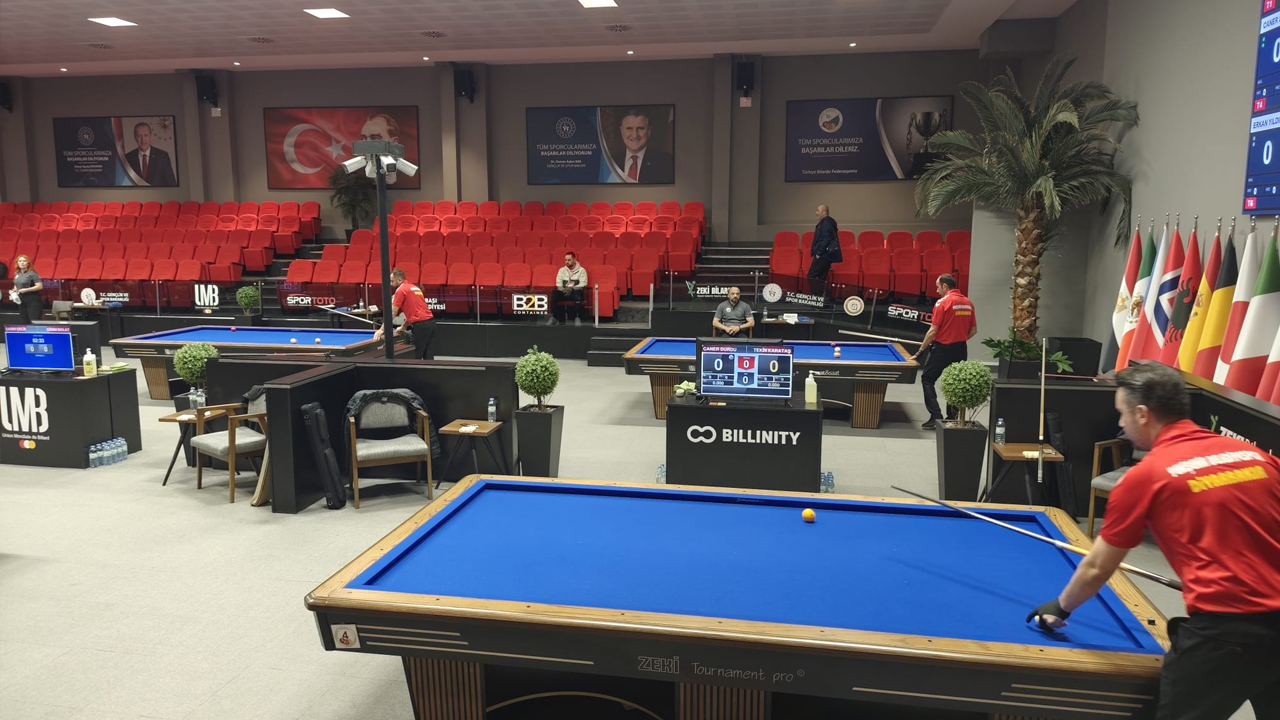 Diyarbakır’da Bir Ilk, Bilardo Takımı Türkiye Yarı Finalinde