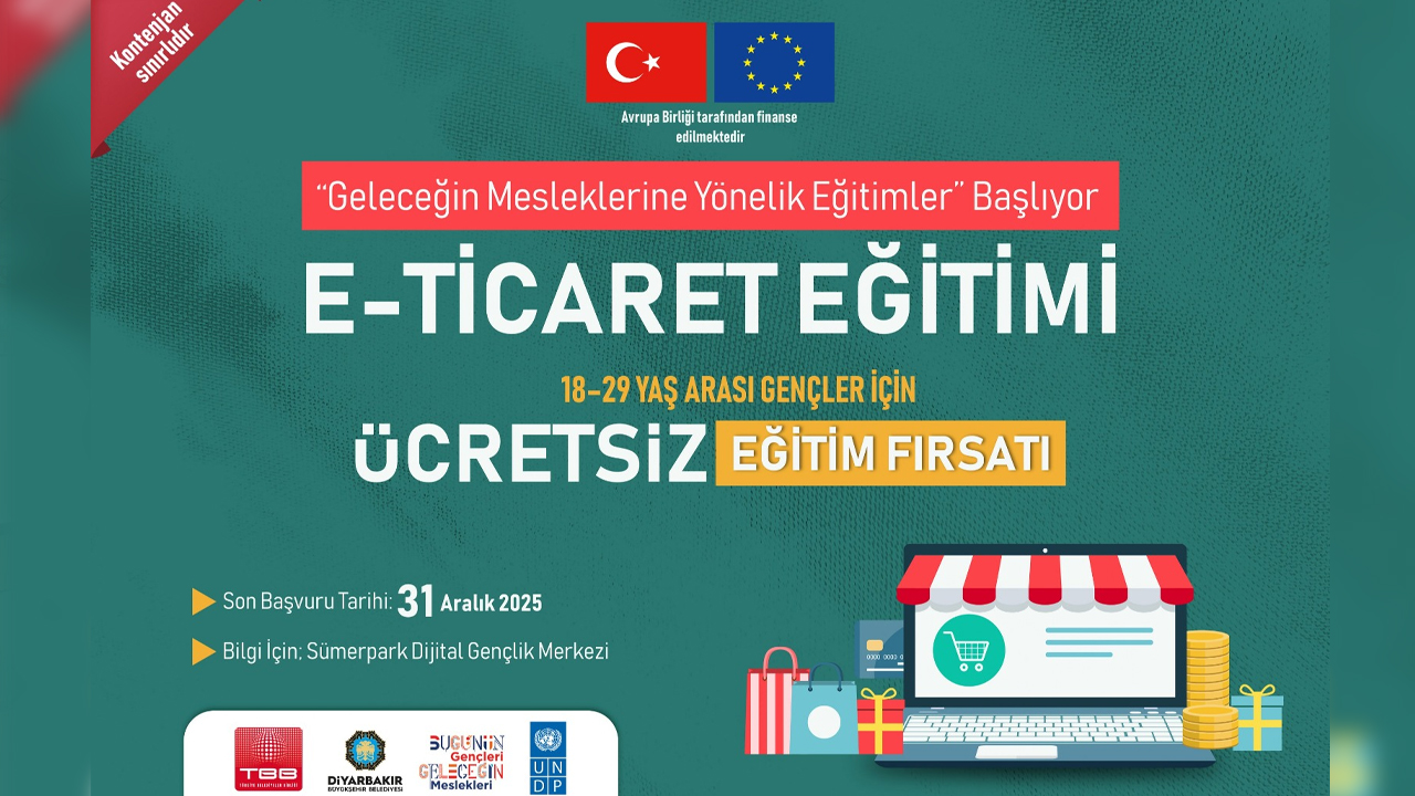Diyarbakır’da Büyükşehirden Gençlere E Ticaret Eğitimi