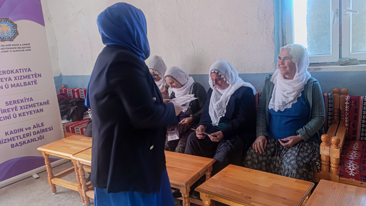 Diyarbakır’da, Köy Evinde Toplumsal Cinsiyet Eşitliği Çalışması