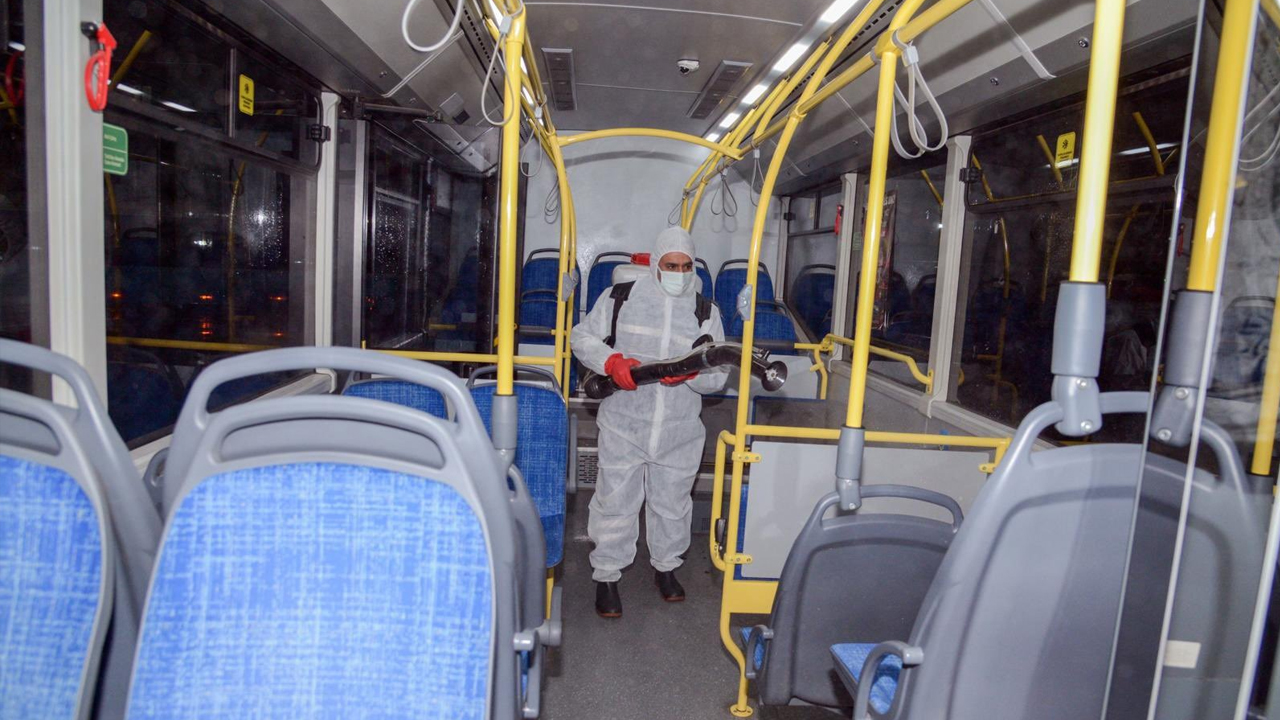 Diyarbakır’da Toplu Taşımada Hijyen Seferberliği!