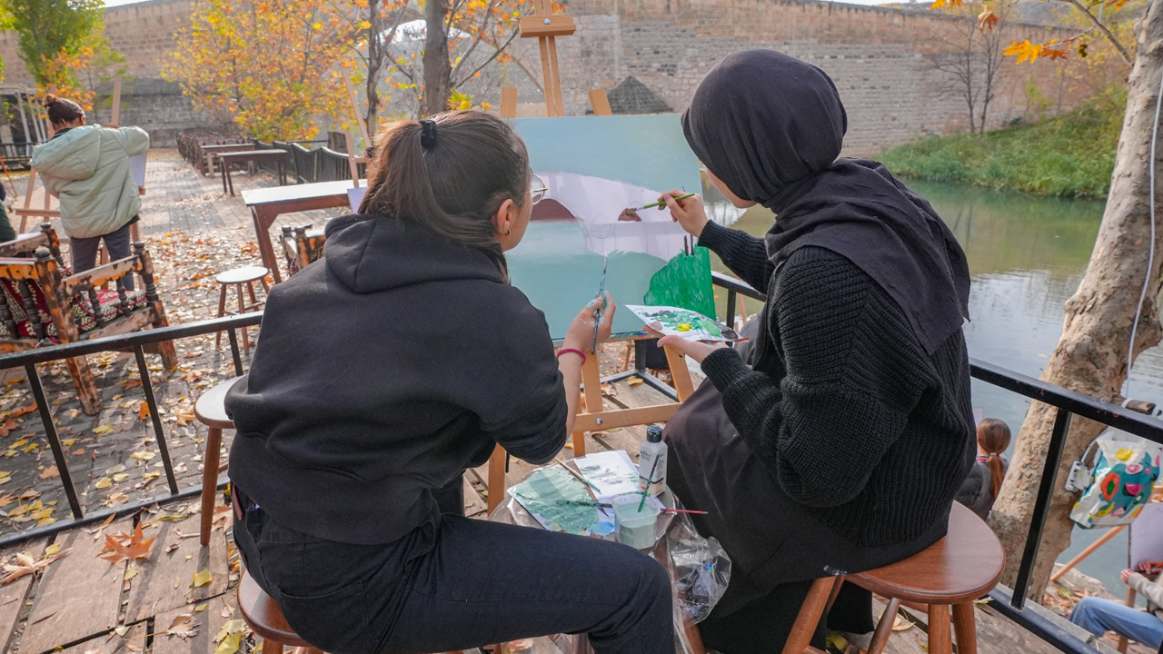 Diyarbakır'da Yerinde Resmetme Sanatı1