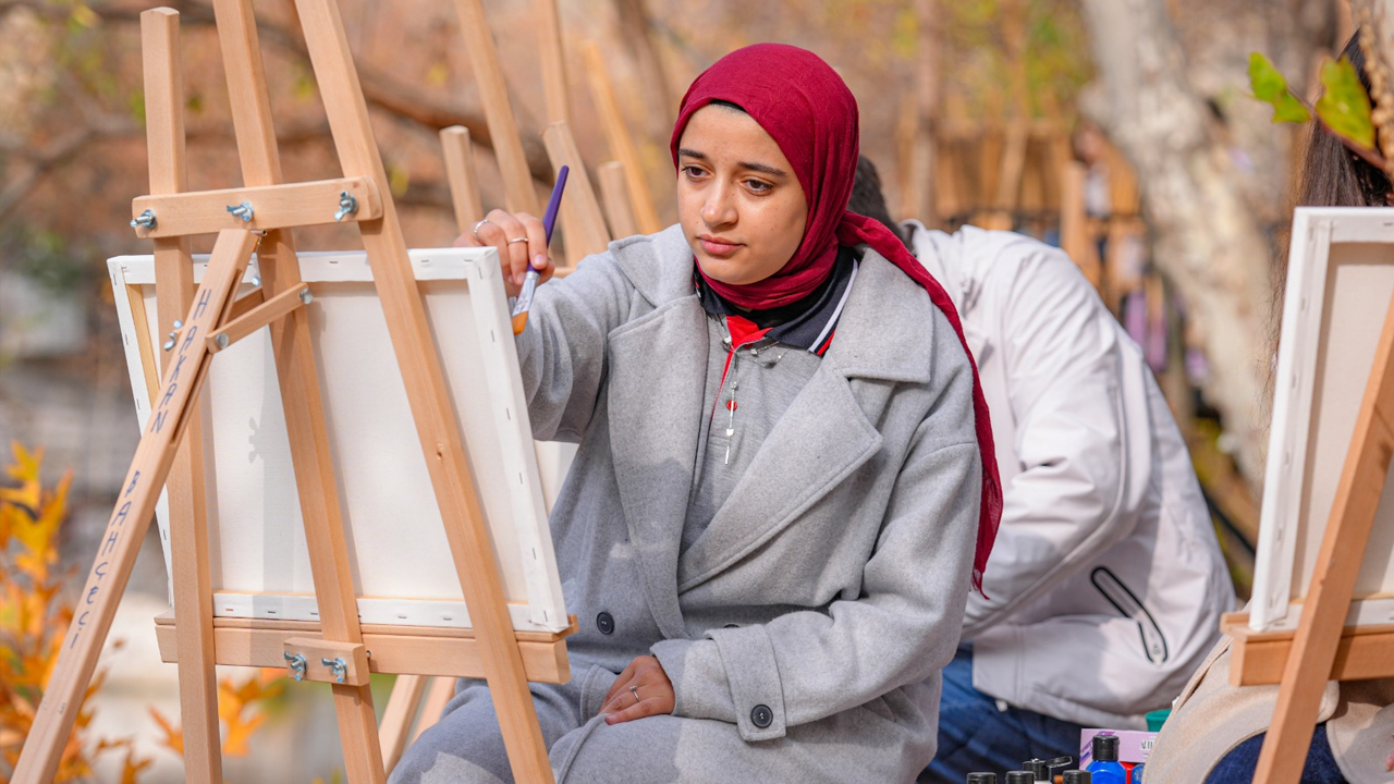Diyarbakır'da Yerinde Resmetme Sanatı2