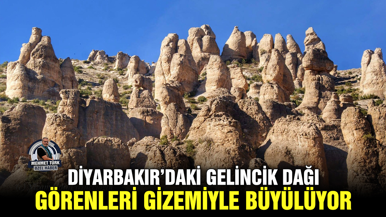 Diyarbakır’daki Gelincik Dağı görenleri gizemiyle büyülüyor