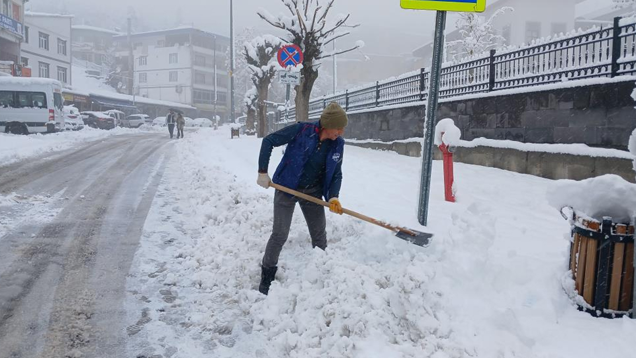 Diyarbakır Kulp’ta Kar Esareti2