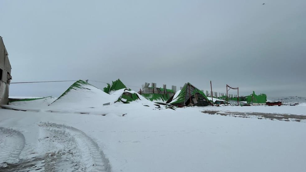 Diyarbakır'da 12 Fabrikanın Çatısı Çöktü!1