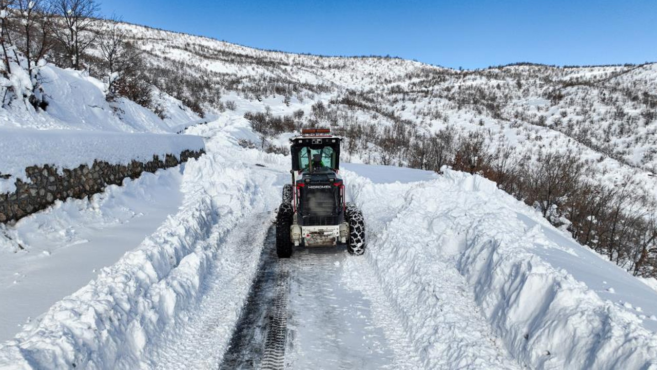 Diyarbakır’da Bin 500 Metre Rakımda Kar Temizliği5