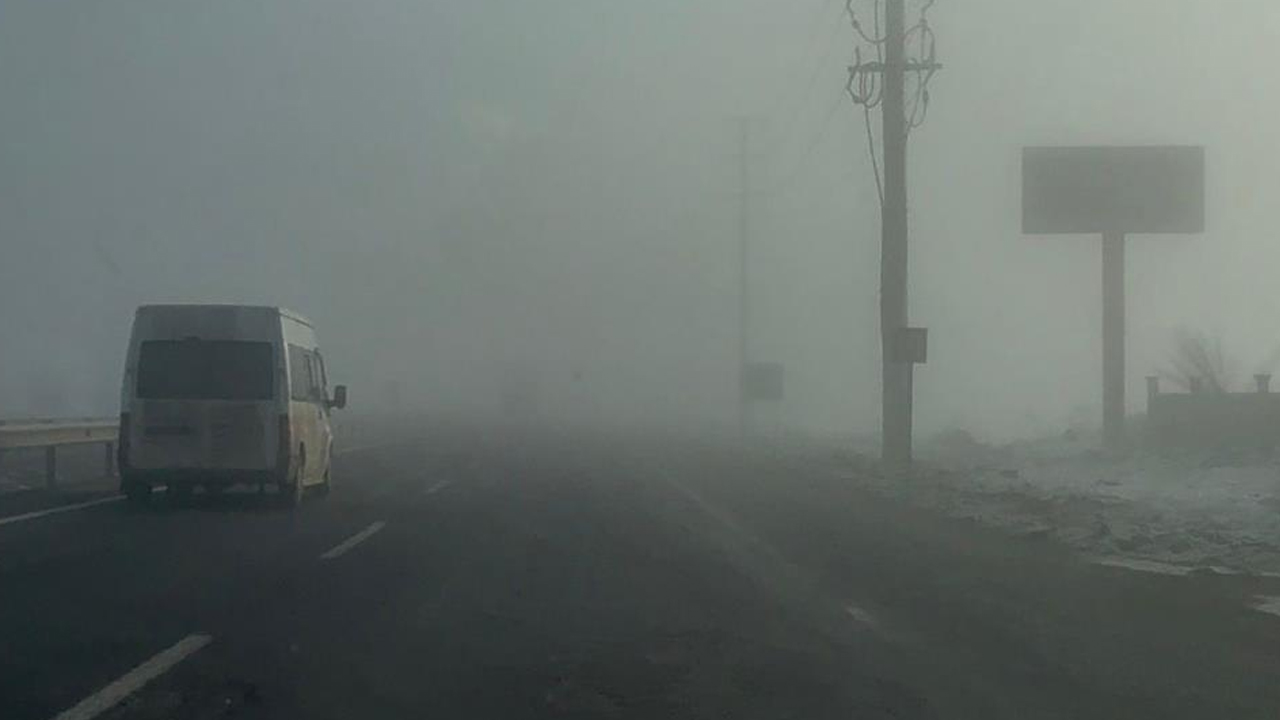 Diyarbakır’da Sis Etkisini Sürdürüyor