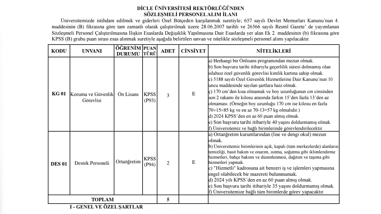 Diyarbakır’da Üniversiteden Dikkat Çeken Koruma Alımı2