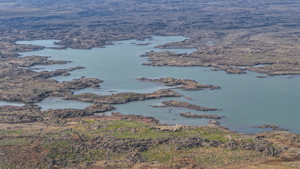 Diyarbakır’daki O Krater Gölüne Yağışlar Can Suyu Oldu1
