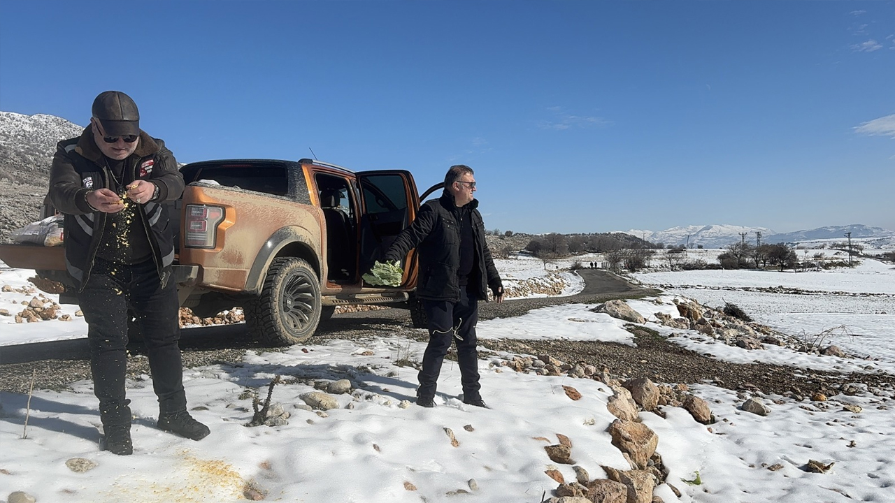 Dondurucu Soğuklarda Yaban Hayvanları Unutulmadı1