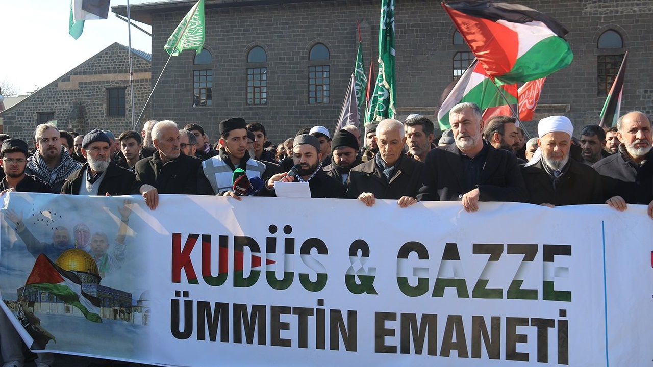 Gazze Protestosu Diyarbakir
