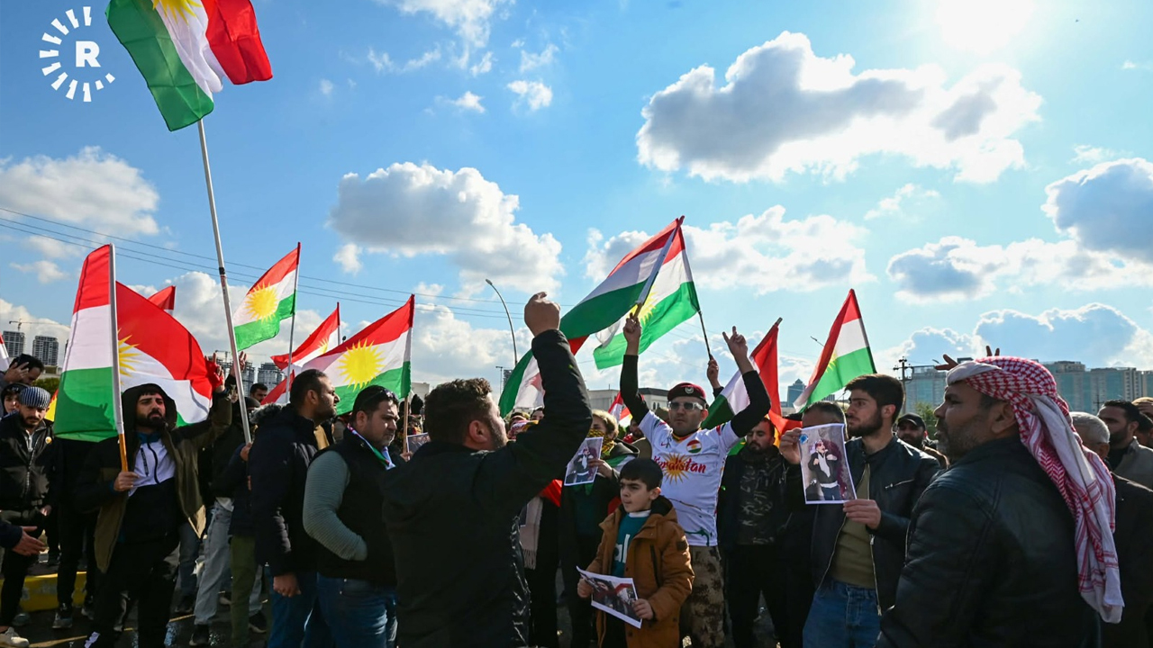 Irak Kürdistanı’ndan Rojava’ya Destek Gösterileri