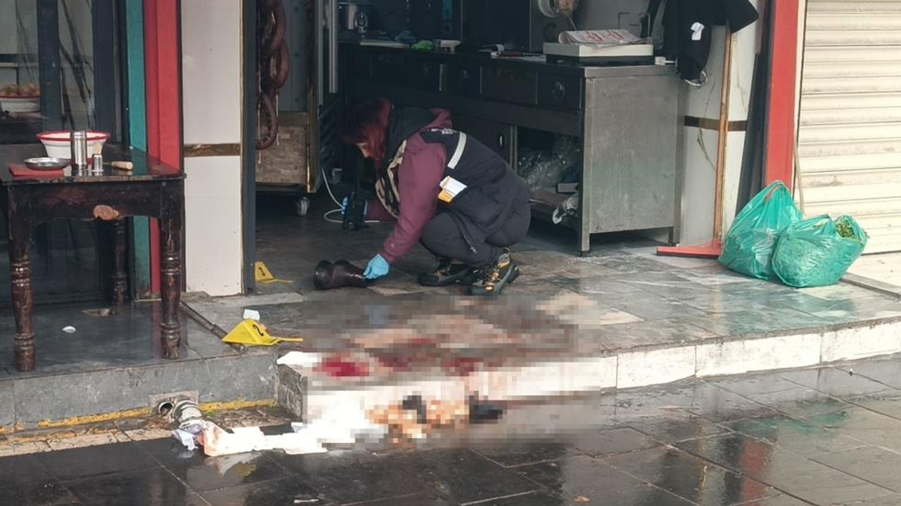 Kasap Dükkânına Silahlı Saldırı