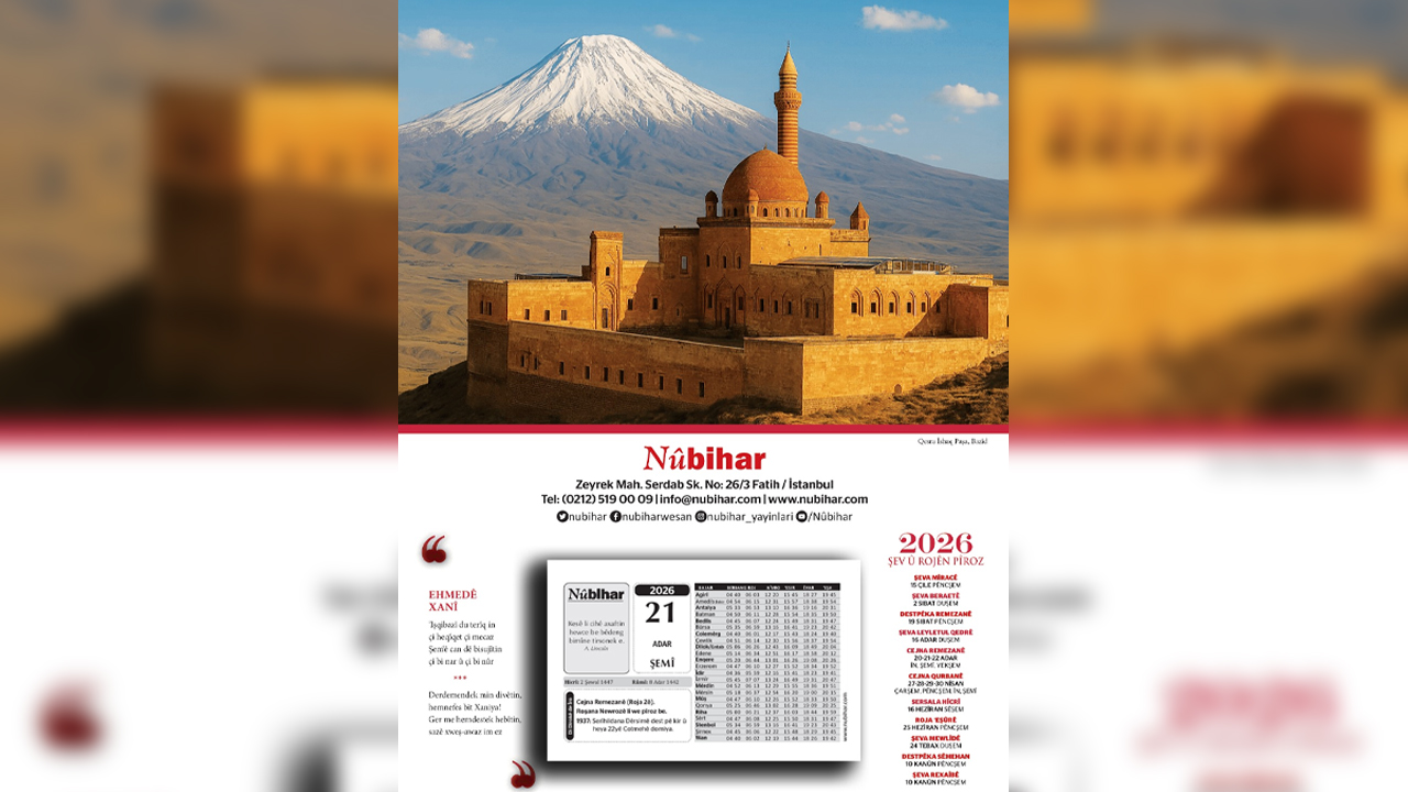 Nûbihar’dan Dikkat Çeken Salname2