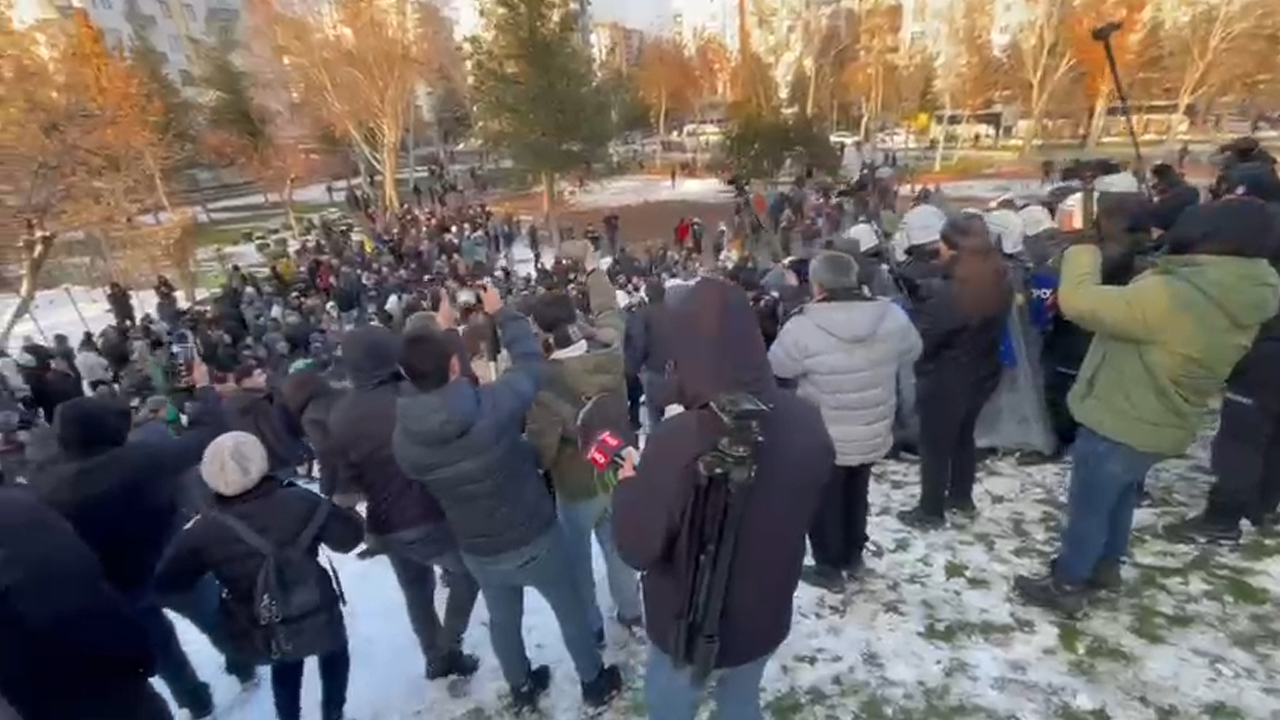 ‘Rojava’ Yürüyüşüne Polis Müdahalesi5